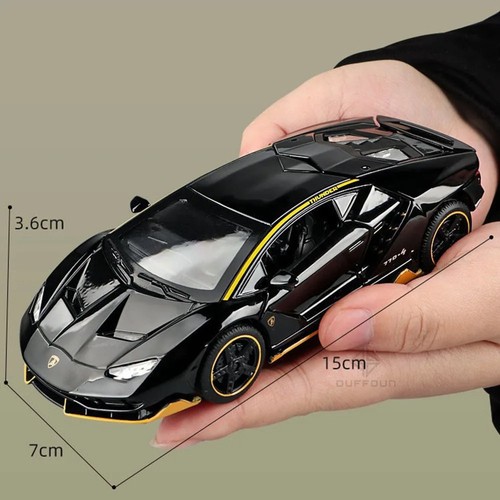 1:32 Scale LP770 4 Lamborghini Cars Diecast Sound Light Alloy Car Model Toy Gift - Picture 3 of 10
