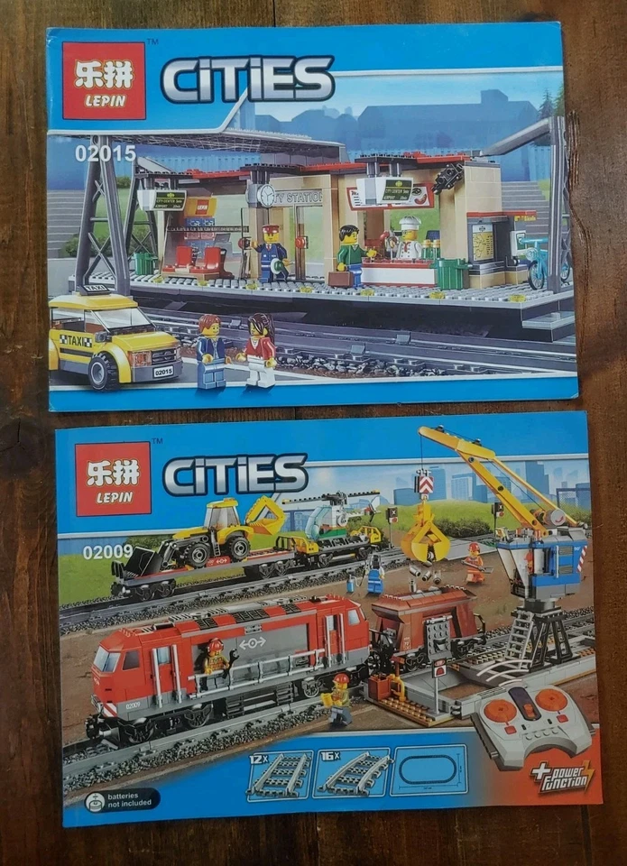 Lot of Building Brick Manuals Varoius Brands/Sets. Off brand. - Image 2 of 4