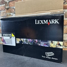 Lexmark X792X1YG Yellow High Yield Toner Cartridge Genuine OEM