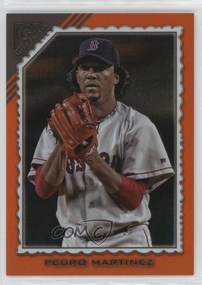 2022 Topps Gallery Orange 4/25 Pedro Martinez #10 HOF 1h0p
