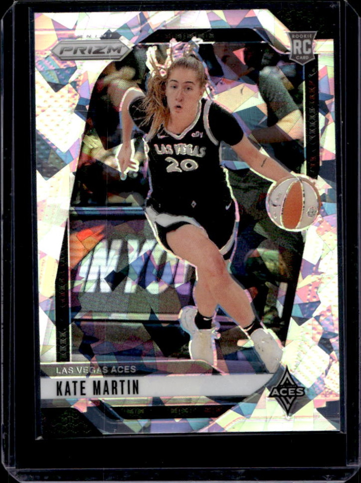 2024 Panini WNBA Prizm Kate Martin RC Ice Rookie #126 Aces