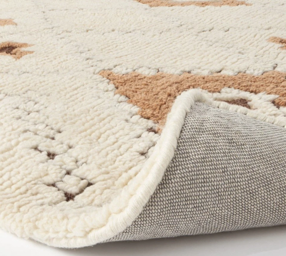 5'x7' Northridge Hand Tufted Wool Shag Diamond Area Rug - Threshold - Image 2 of 4