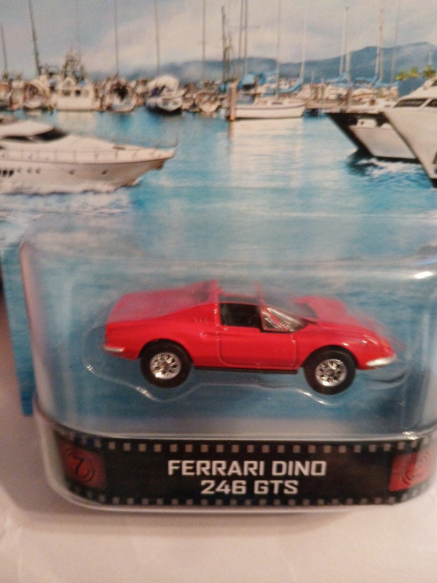 ホットウィール　Ferrari Dino246GTS 1/18 未開封 Hot Wheels Ferrari Dino 246 GTS Yellow 1:18 DieCast 1998