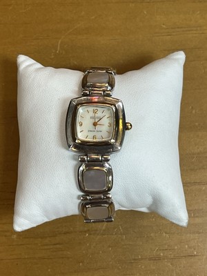 Ecclissi Sterling Silver Women's Watch Mother Of Pearl Band