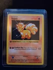 1999 pokemon base set 1st edition vulpix