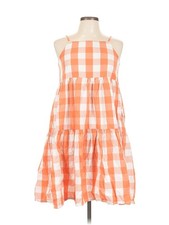 Uniqlo Women Orange Casual Dress 13