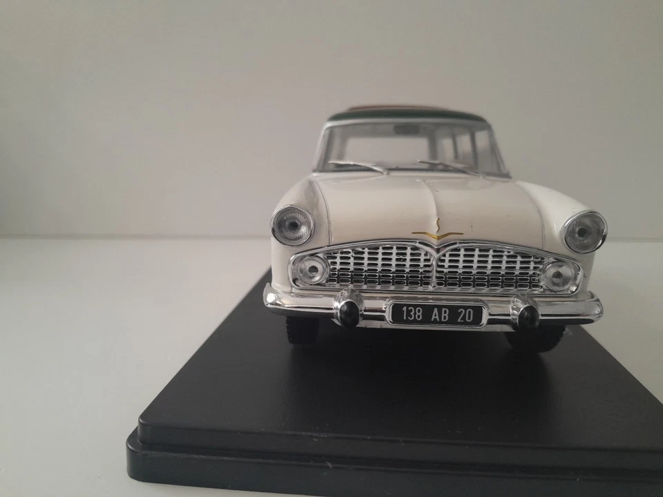 R21 1/24 Auto Vintage Simca Vedette Marly 1959 Hachette Atlas DeAgostini Altaya  - Immagine 2 di 4