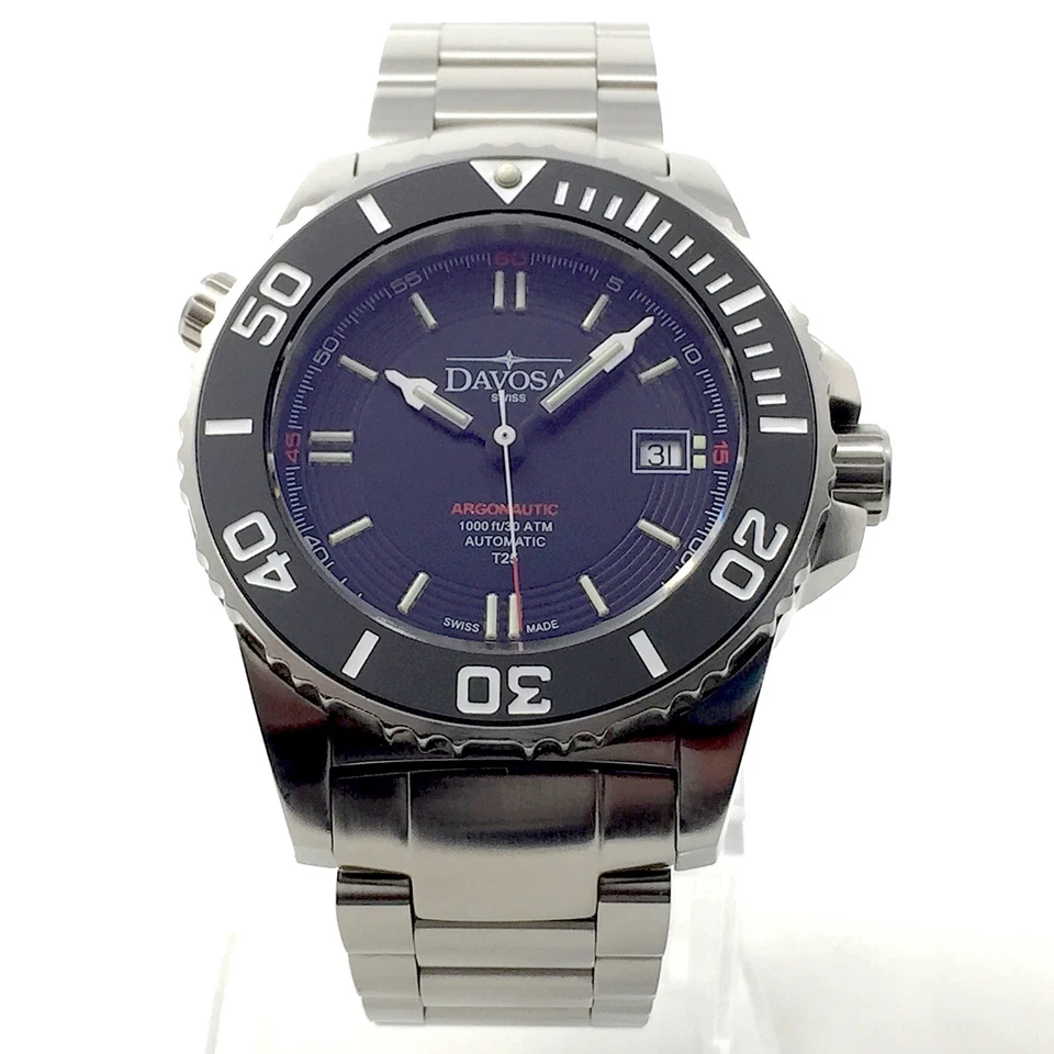 Davosa (like new & unworn) Argonautic Lumis Tritium Full-Set 161.509.60 - Bild 2 von 4