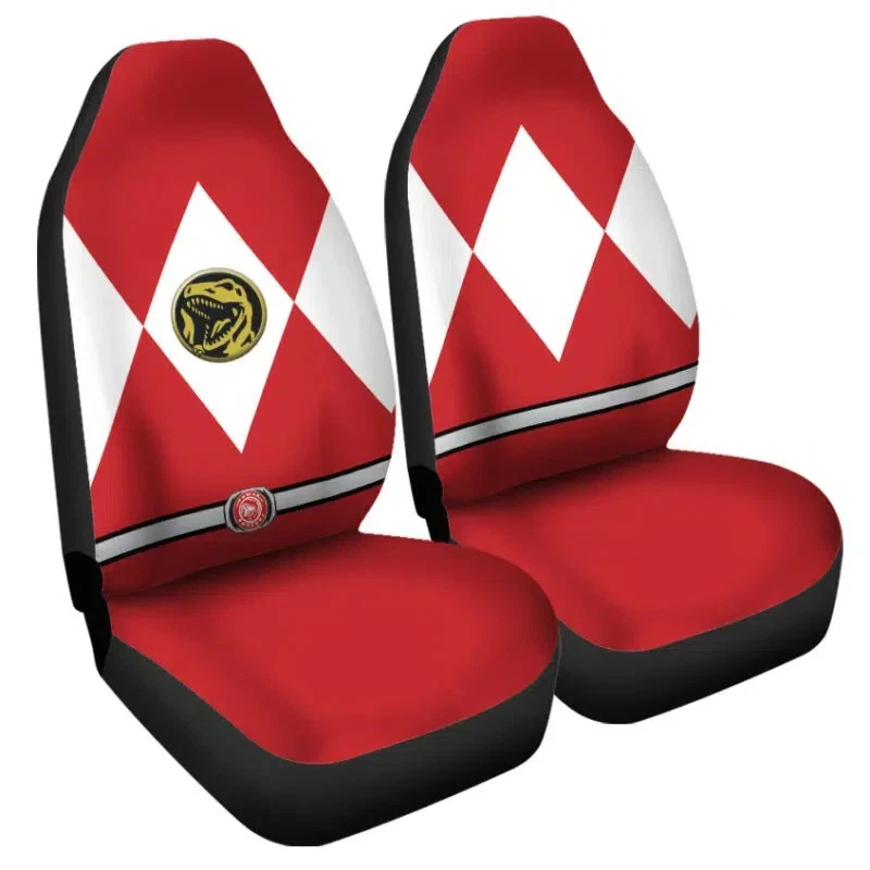 Red Ranger Dragon Car Seat Covers