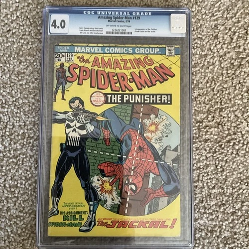 Amazing Spider-Man #129 - Marvel Comics 1974 CGC 4.0 1st app of the Punisher
