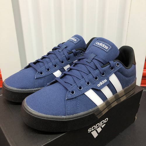 Adidas Mens Blue FX4357 Daily 3.0 Low Top Athletic Skate Shoes Size 7.5 Us  - New | eBay