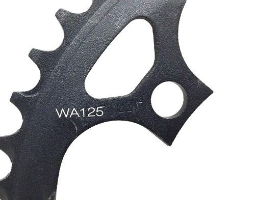 FSA Pro Road Outer Chainring 44t 4-bolt 104 BCD Anodized Black WA125 NEW - Picture 4 of 6