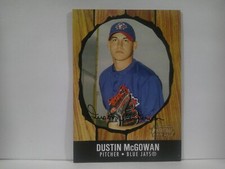 2003 Bowman Heritage Black Facsimile Signature Dustin McGowan #238 Rookie RC