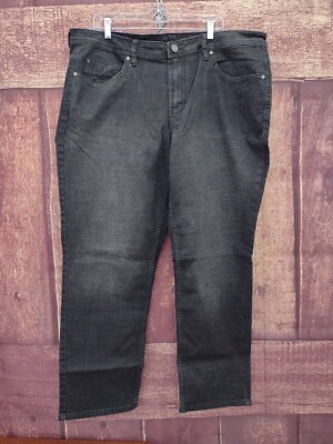 Buffalo David Button Mens Black Jeans Size 40x30