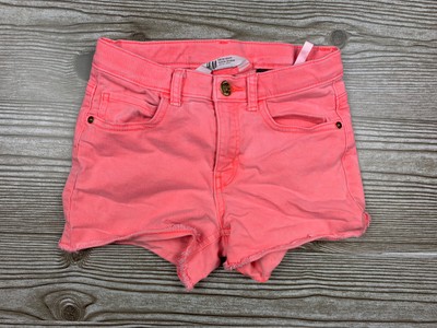 neon jean shorts