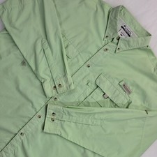 Columbia Men's PFG Bahama II Vented Fishing Button-Up Shirt Size XL Omni-Shade