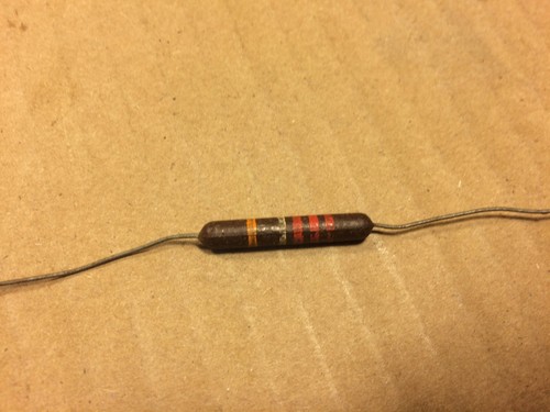 NOS Brown Bumble Bee .0022 UF 10% 300V Kondensator Tonkappe GETESTET .0033 (23 verfügbar - Bild 2 von 5