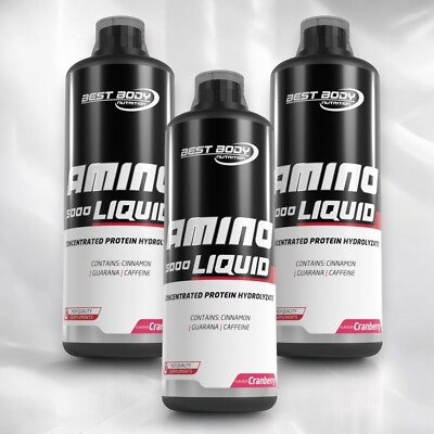 Best Body Nutrition Amino Liquid 5000  3 x 1000 ml Aminoliquid (23,73 /Ltr.)
