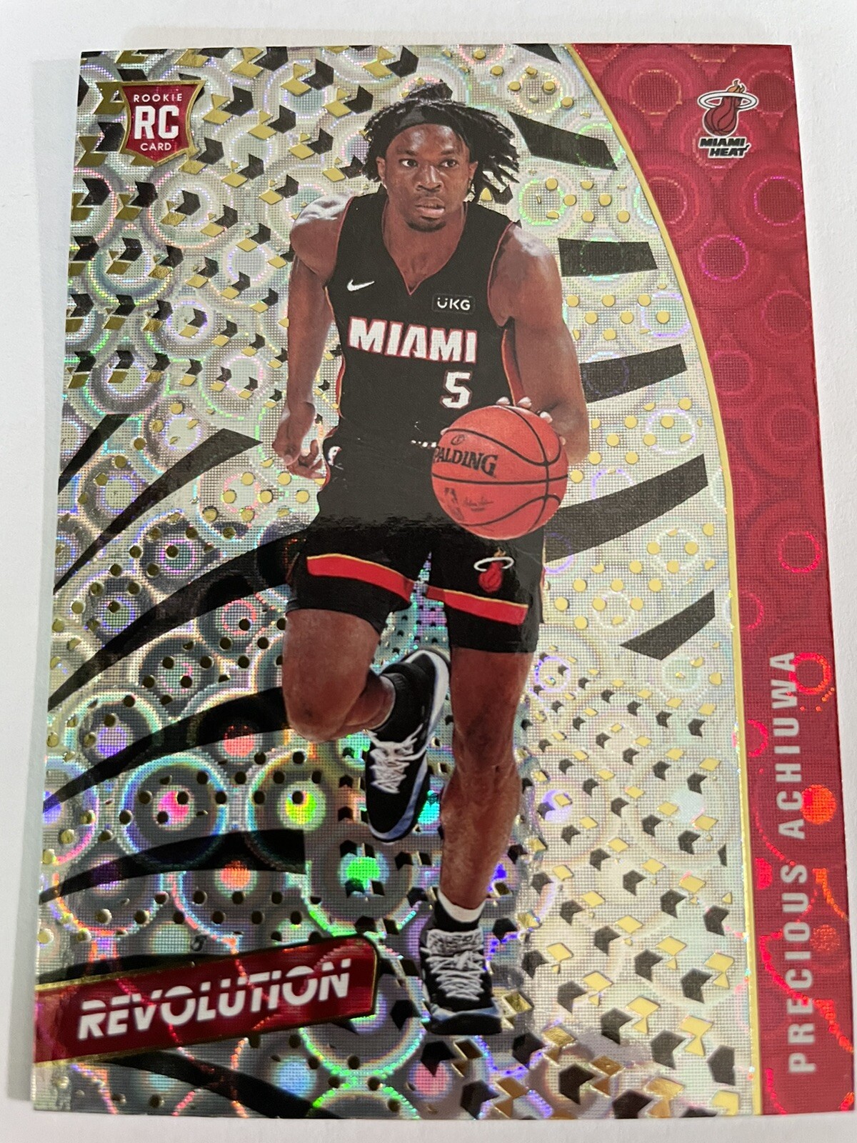 2020-21 Panini Revolution Rookies Groove Precious Achiuwa #123 Rookie RC