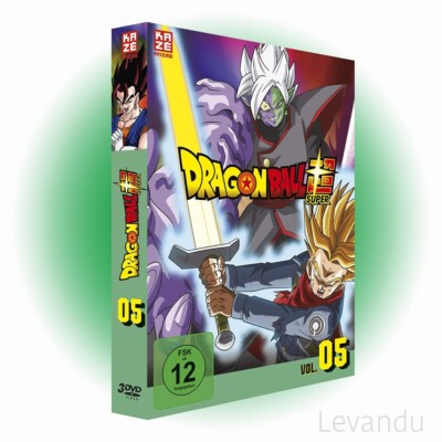 DVD DRAGONBALL SUPER - VOL. 5 (Episoden 62-76 der Anime-Serie) - 3 DVD's