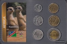 Namibia - S&uuml;dwestafrika Stgl./unzirkuliert Kursm&uuml;nzen ab 1993 5 Cents bis 10 Dol