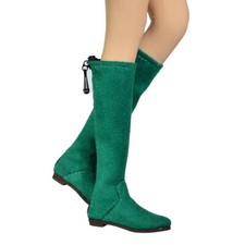 Boots below the knee Shoes For 1/6 KUMIK TBLeague PHICEN female body Hot Toys