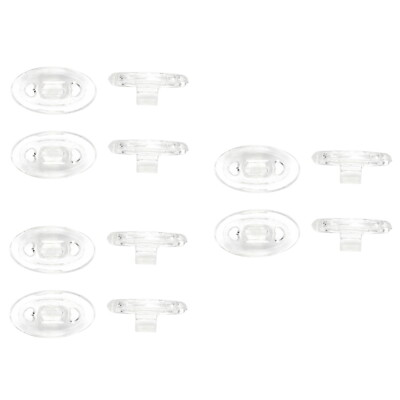 Hawkry Replacement Rubber Nosepads & Nosepieces for-Oakley Whisker Sunglass -Opt