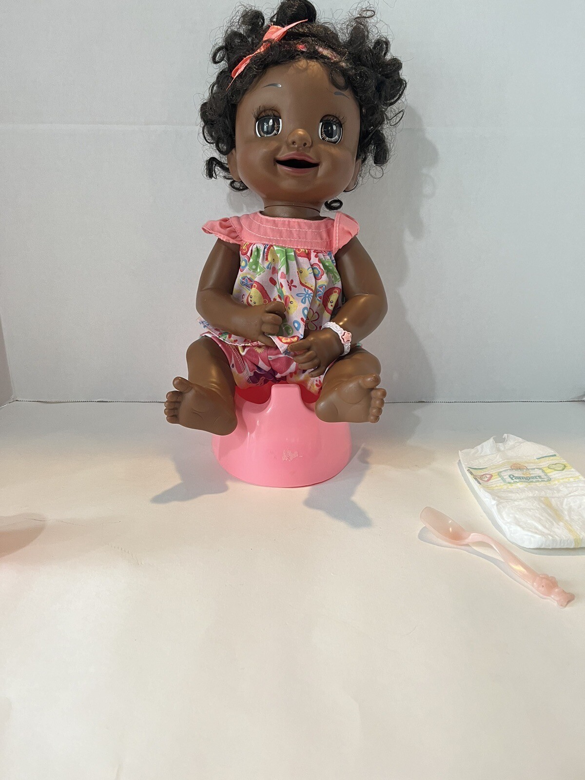 2007 Hasbro Baby Alive Learns to Potty Doll - Works Great