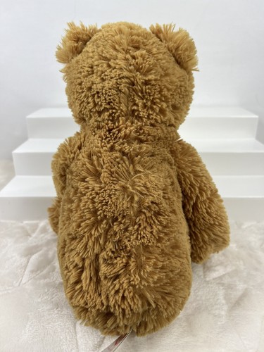 TY Teddy Bear Humphrey 2017 Tan Brown Plush Black Bead Eyes 12” Stuffed Animal - Picture 3 of 10