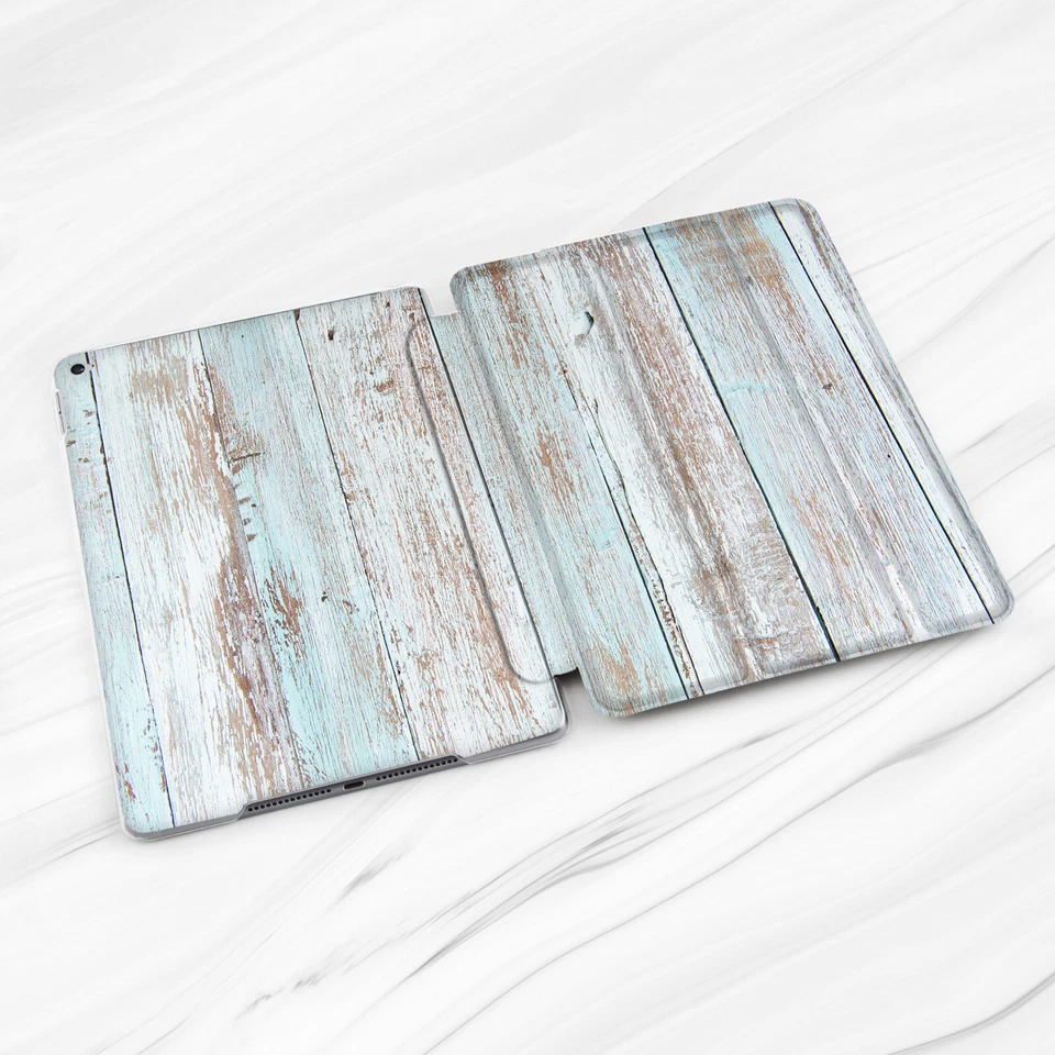 Vintage Wood Retro Aesthetic Case For iPad 10.2 Air 3 4 5 Pro 9.7 11 12.9 Mini - Image 2 of 4