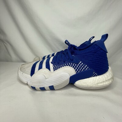 adidas Royal Blue Mesh Trainer Sneakers with White Midsole Adidas Mens Speed Trainer 3.0 Sneakers - Royal Blue/Silver  main image 3