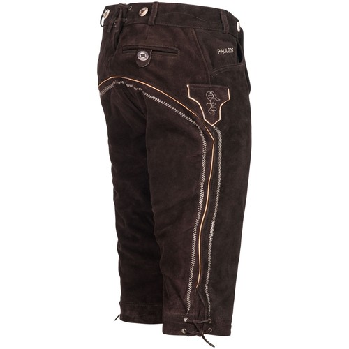 PAULGOS Herren Trachten Lederhose - Kniebund - Echtes Leder - Übergröße 62 - 72 - Bild 9 von 13