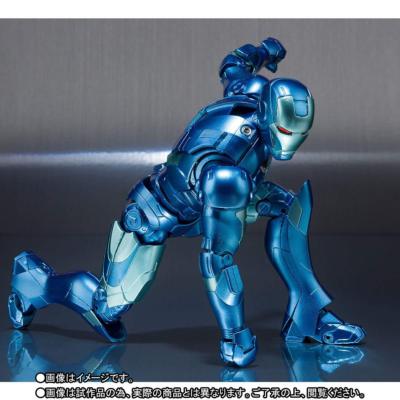 Bandai Comic-Con Limited S.H.Figuarts Iron Man Mark 3 Blue