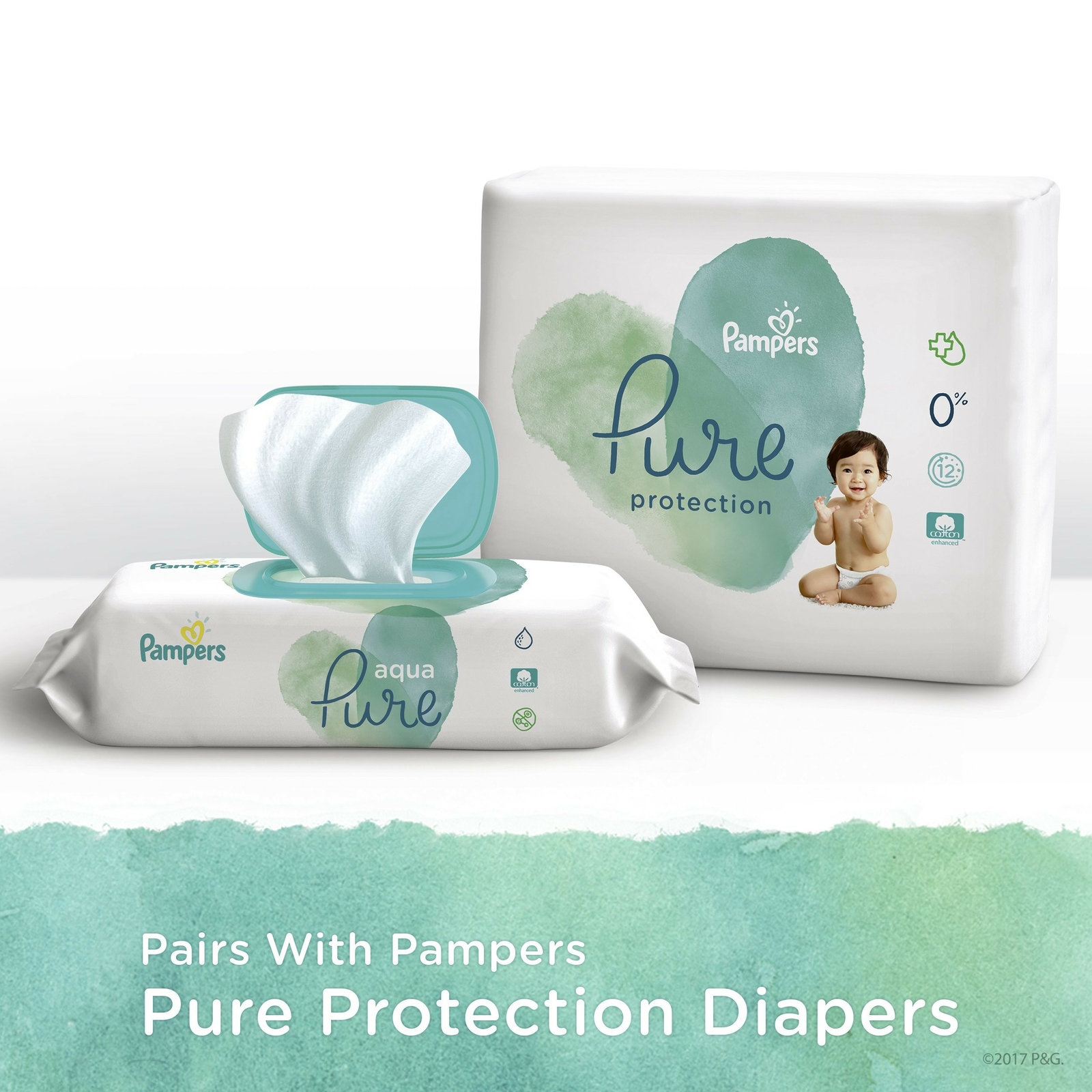 aqua pure baby wipes