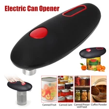 Electric Commercial Can Opener Smooth Edge Stainless Steel Hands-Free Automatic