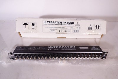 Behringer Ultrapatch PX1000 Multi-functional 48-Point Patchbay Rack Mountable