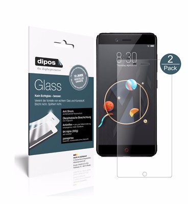 2x Schutzfolie für Archos  Diamond Alpha+ matt - Anti-Shock 9H Folie dipos Glass