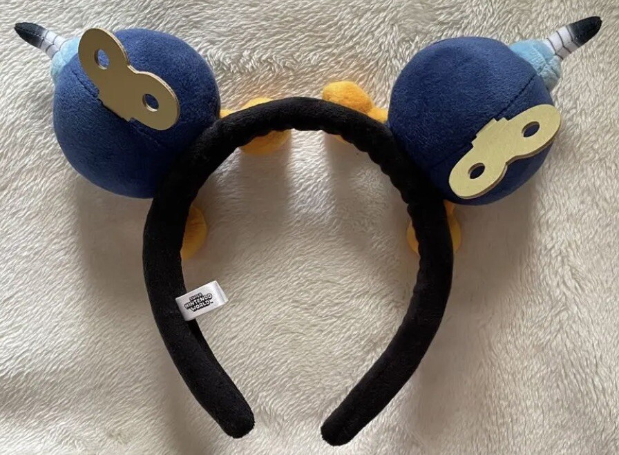 USJ Bob-omb Bomb Soldier headband Super Nintendo World Universal