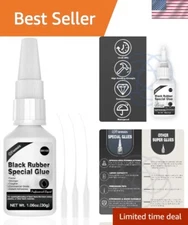 30g Quick-Dry Super Rubber Glue for Tire Repair & DIY Crafts - Waterproof Bond