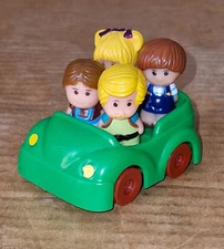 Vintage 70's Kenner Brazil Glasslite Tree Tots CAR On the Road Family Tree House