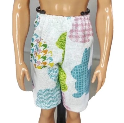 Easter Bunny Spring Shorts Boxers Clothes Outfit Fits 12'' Boy Fashion Doll