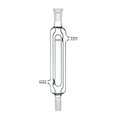 200mm 24/40 Glass Davies Condenser Jacketed High Efficiency Double Jacket