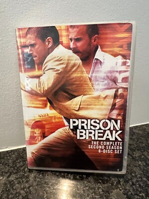 Prison Break The Complete Second Season DVD Disc Set Wentworth Miller  24543458340|