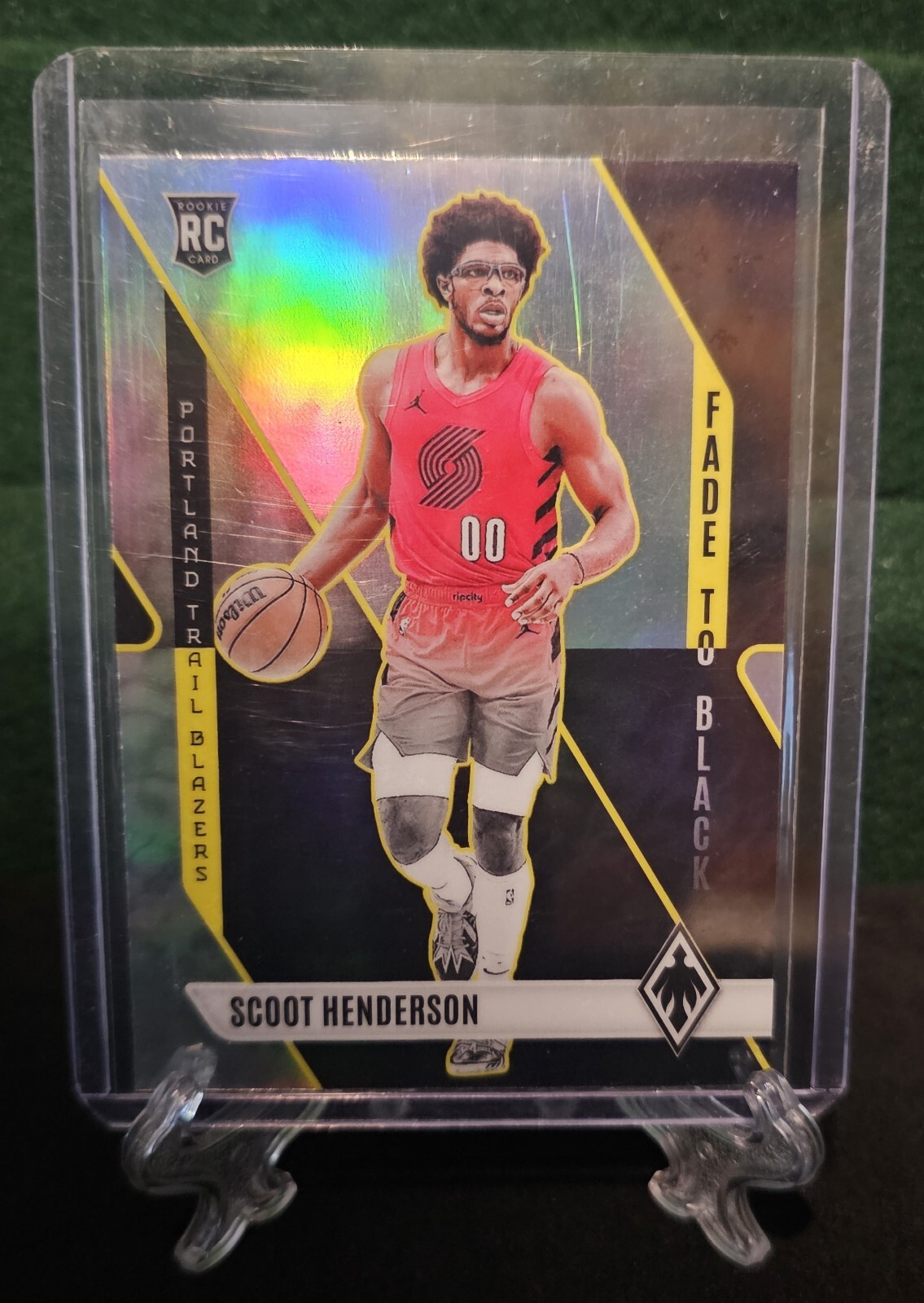 2023-24 NBA PANINI PHOENIX DEBUT- FADE TO BLACK SILVER - SCOOT HENDERSON (RC)