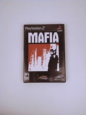 Mafia (PlayStation 2, 2004) w/ Manual, No Poster