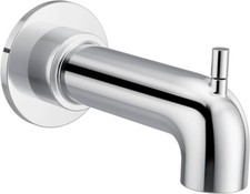 NEW MOEN 3346 CIA 6 1/2  Tub Spout with Diverter in Chrome Finish.