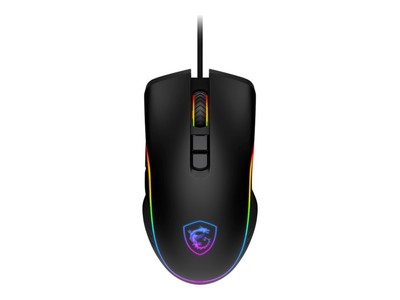 MSI Forge GM300 Gaming Mouse schwarz, USB