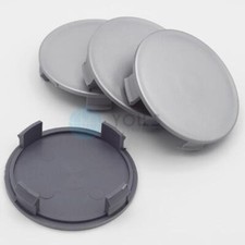 4 x YOU.S Nabenkappen Nabendeckel Felgendeckel 75,0 - 72,0 mm - silber