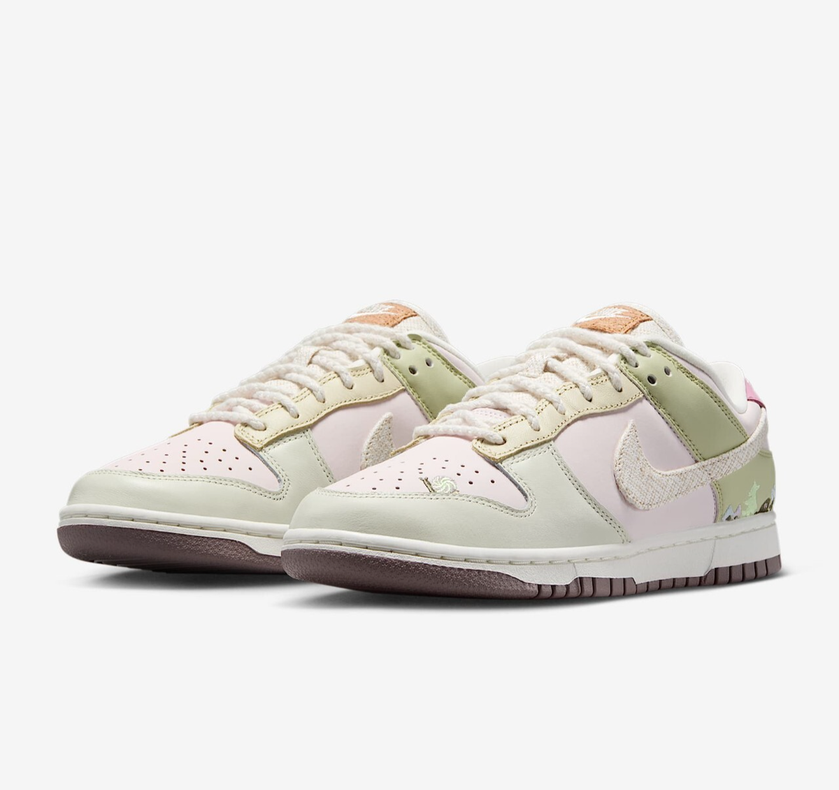 ★ナイキ★IB8876-661★Nike Dunk Low LX★大人気★レディース★ NIKE Women's Dunk LOW LX IB8876-661 Pearl Pink White Olive