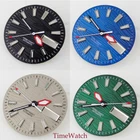 29mm Luminous Watch Dial With Hands Fit NH36A Movement Auto Date/Week Window